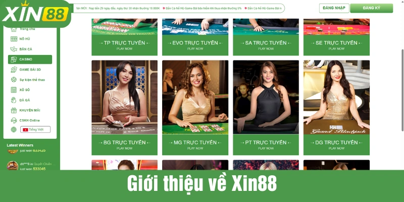 Nền tảng XIN88 trải nghiệm giải trí đỉnh cao