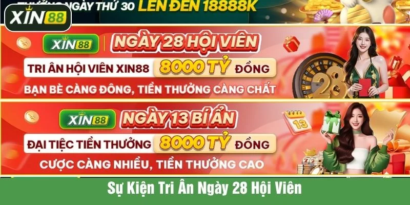 Sự kiện tri ân ngày 28 hội viên được nhiều khách hàng hưởng ứng